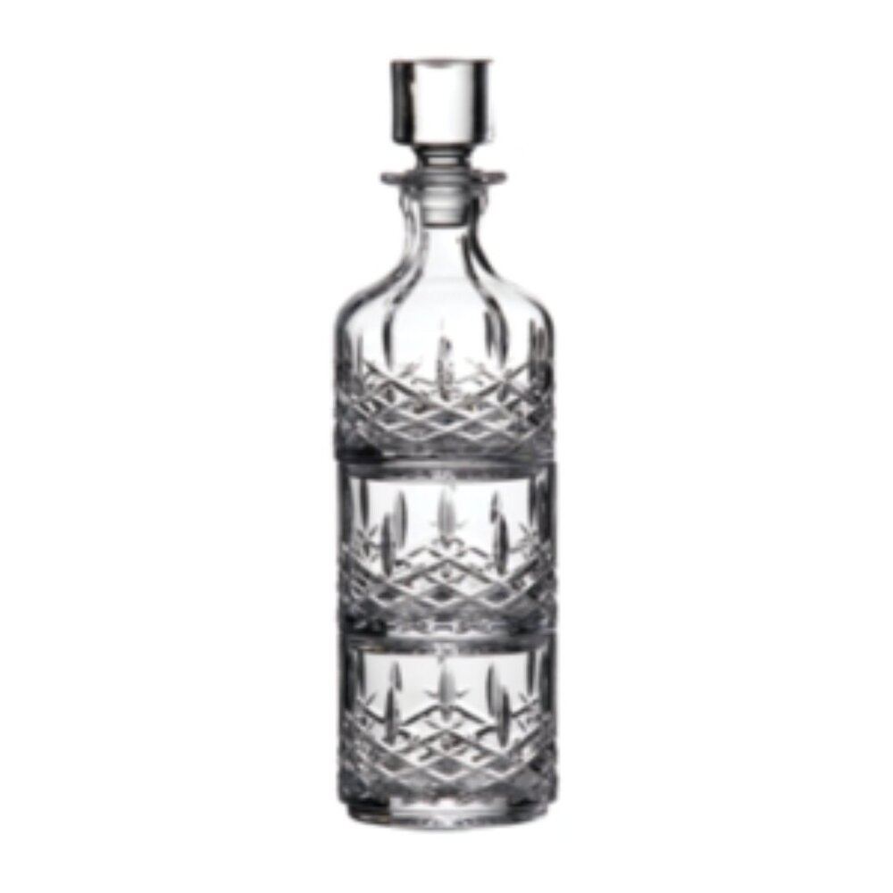 Crystal Glasses 11 Oz. and Decanter 12 Oz. Markham 3-Piece Set